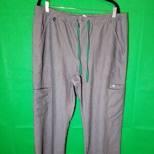 FIGS Technical Collection Cairo Pants Cargo Scrub Gray TM3001 Men’s XL